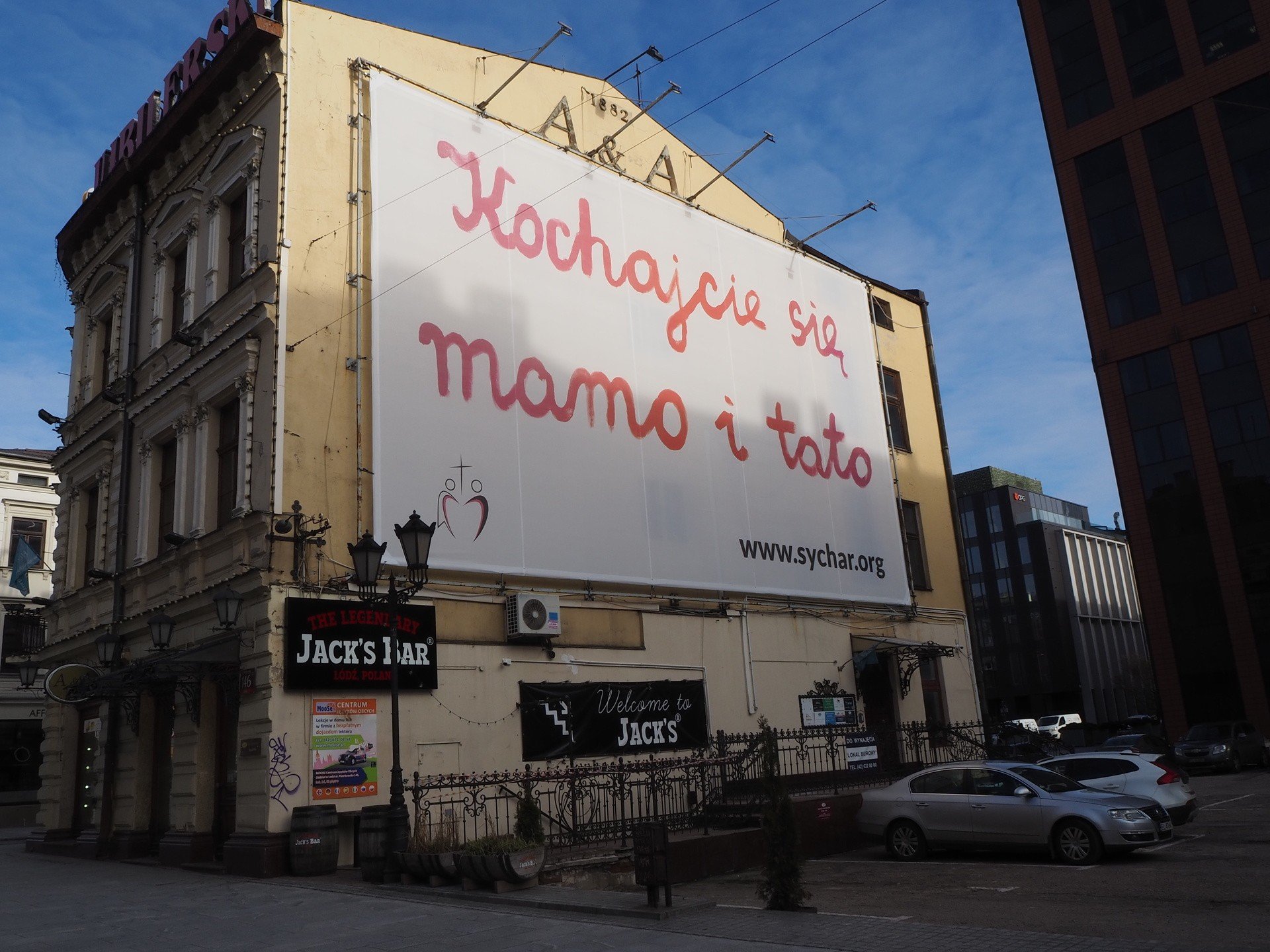 In Polonia c’è chi denuncia i danni del divorzio. E lo scrive sui muri