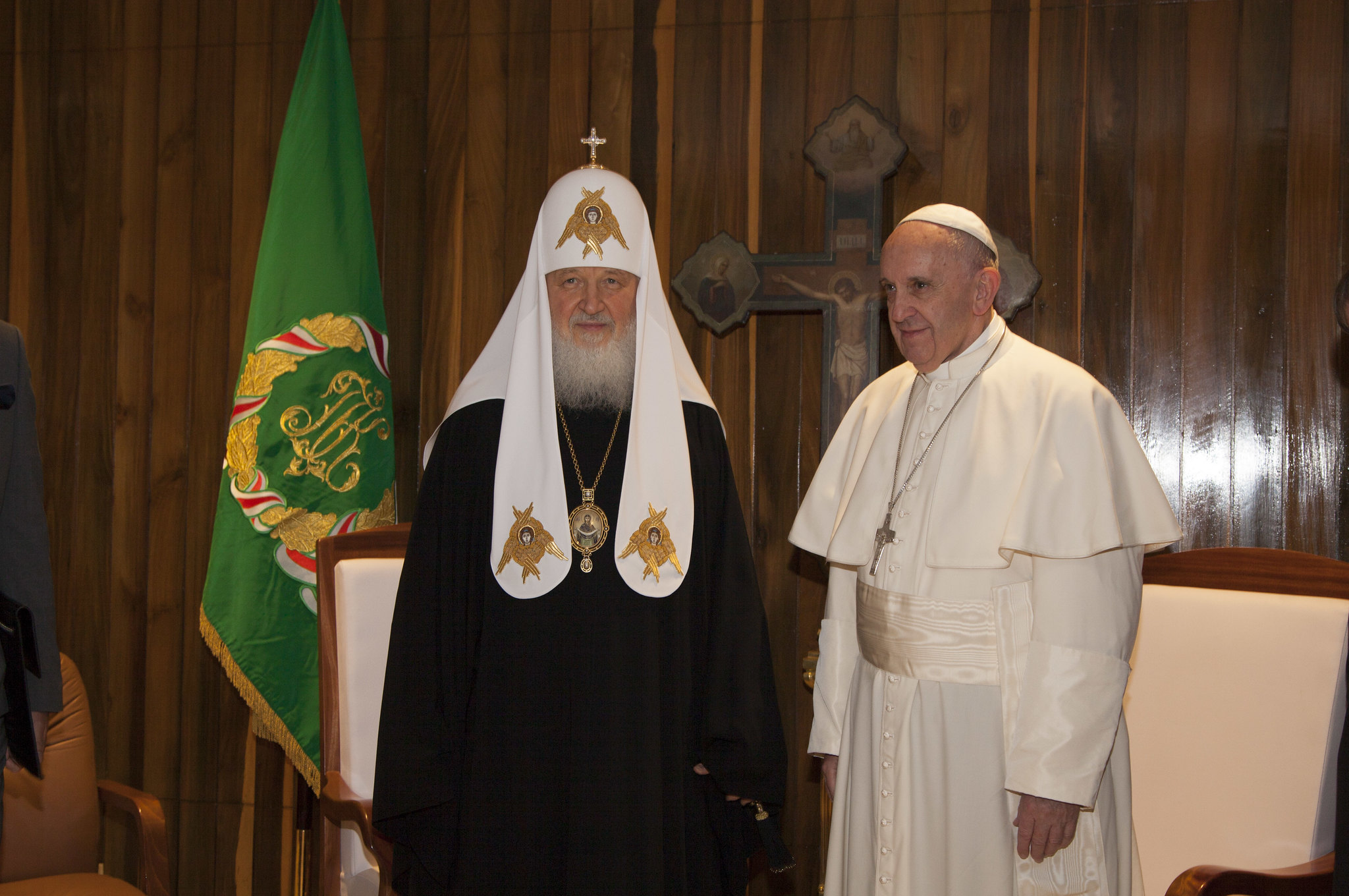 Francesco al Patriarca di Mosca: «Possa lo Spirito farci veri operatori di pace»