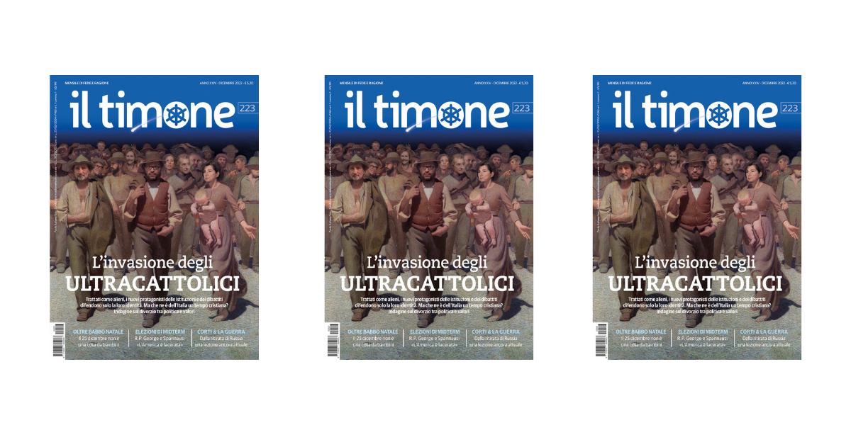 L’invasione degli «ultracattolici» sul nuovo Timone