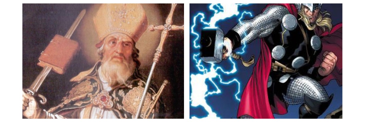 San Bonifacio vs. Thor, così nacque l’albero di Natale