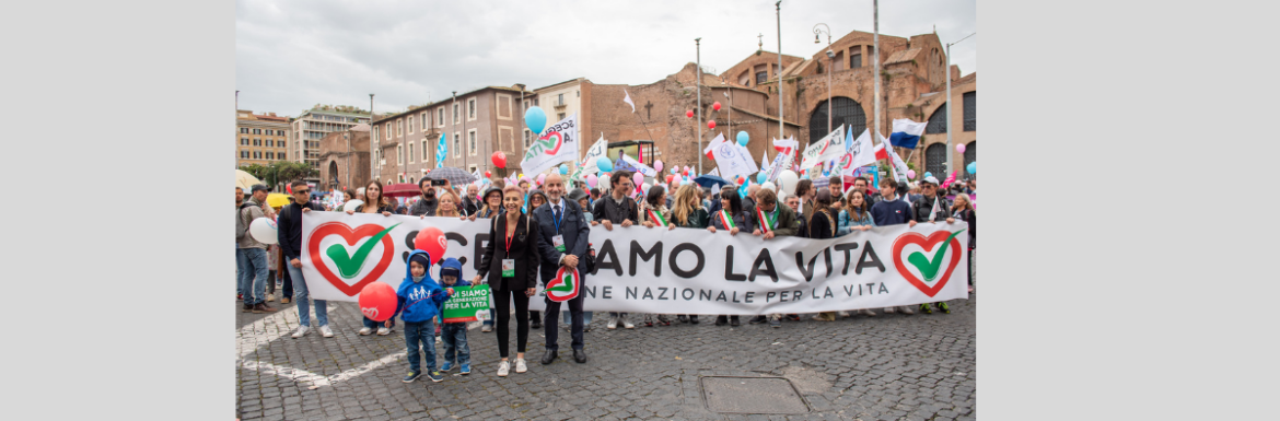 Manifestazione per la vita, conto alla rovescia per l’edizione 2024