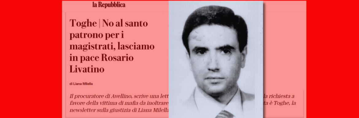 Rosario Livatino patrono dei magistrati, il «no» di “Repubblica” è ideologico