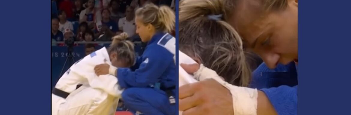 Judo, Odette Giuffrida perde e dice all’avversaria: «Dai gloria a Dio»