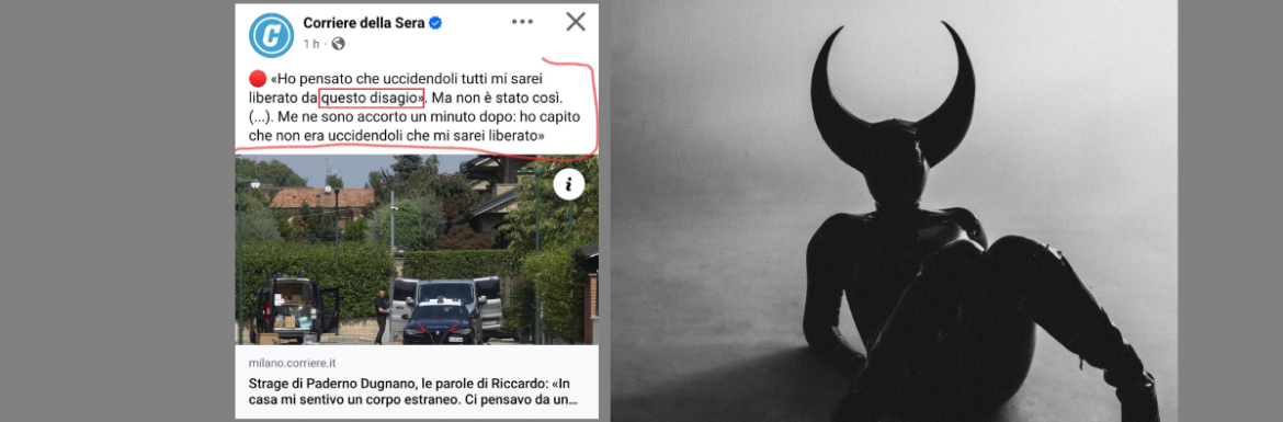 Orrore di Paderno, «il disagio» e Satana