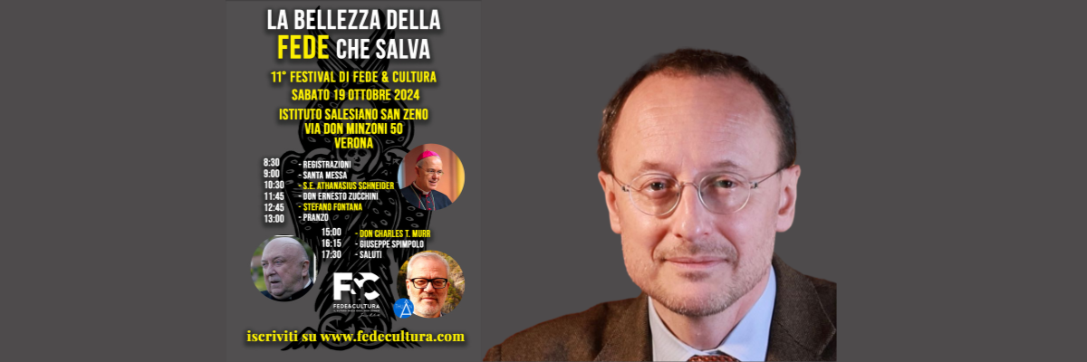 11° edizione del Festival di Fede & Cultura il 19 ottobre a Verona